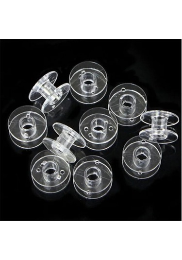 1 Takım/grup Şeffaf Plastik 25 Bobin Dikiş Makinesi Makaraları İplik Saklama 1