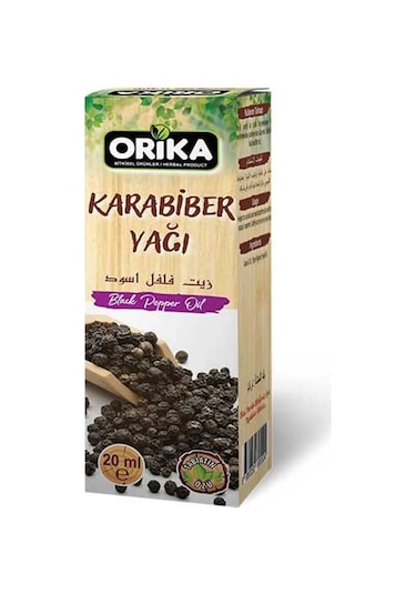 Orika Karabiber Yağı 20  ML