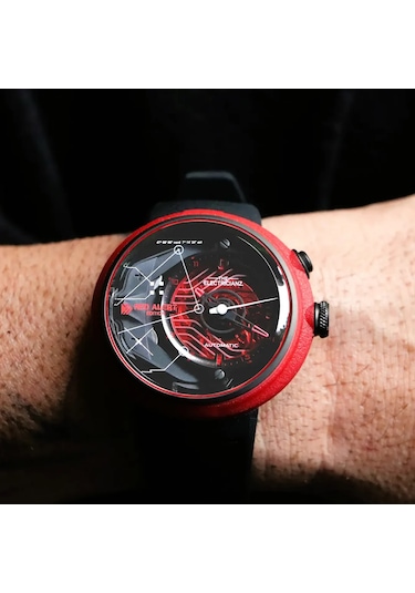 The Electricianz The Red Alert - Edition 47mm Erkek Kol Saati