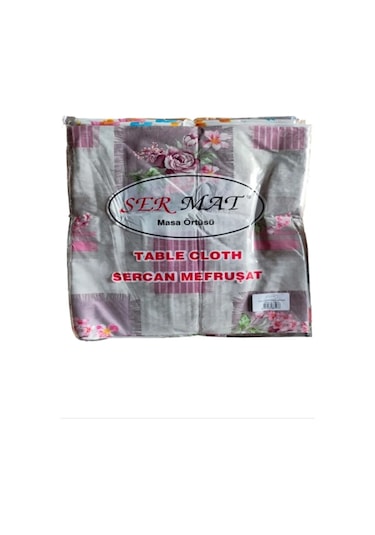 100x140 Sermat Masa Örtüsü Masalık Hazır Düz Kesim Royaleks-mh136 6411267
