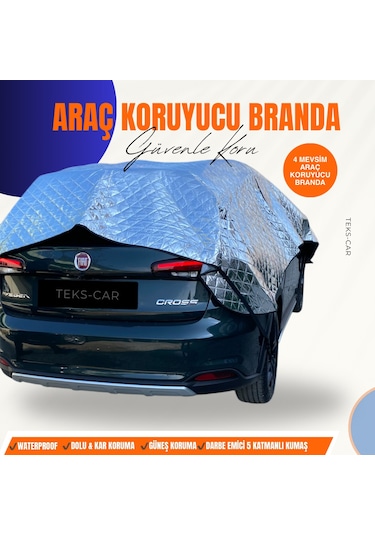 Hatchback Model Uyumlu Güneş&dolu&kar Koruyucu Oto Brandası