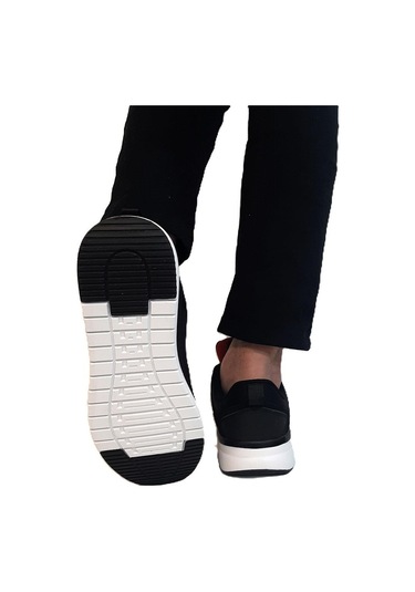Jump 32427 Siyah-beyaz Hafızalı Rahat Taban Spor Ayakkabı Siyah - Beyaz