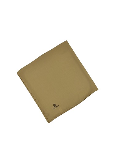 Mısırlı Eşarpları Queen Krep Düz Renk Eşarp 140x140 Cm Taba