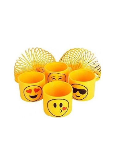Emoji Stres Yayı Oyuncak Stres Yayı - 6 Cm Çapında - 2 Adet