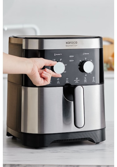 Karaca Gourmet Ekstra Büyük Hacim 8 Kişilik Airfryer 9 L