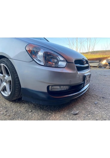 Hyundai Accent Era Custom Ön Ek Boyasız Plastik Mat Siyah