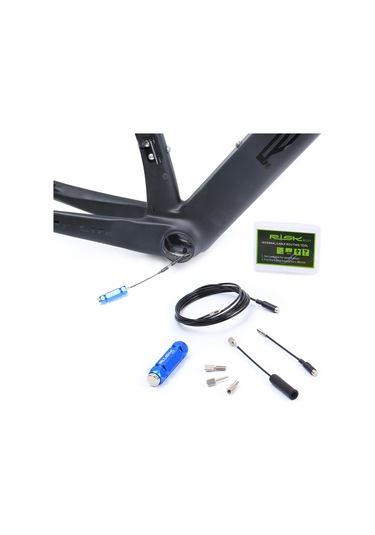 Monyee Jant Ve Yol Bisikleti İçin Karbon Çerçeve Kablo/gaya Tel Çekici, Miknatısli İç Gidiş Kablo Yönlendirici Araç Rl217 Çok Renkli