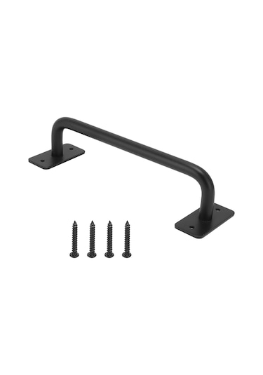 Karbon Çelik Ahır Kapı Kolu Garaj Bahçe Sürgülü Kapı Kulpu Huiliang