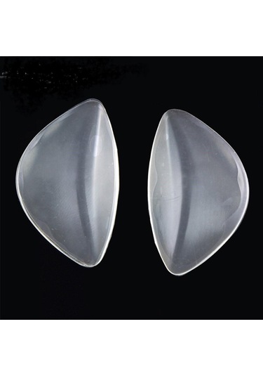 Silikon Ark Destek Şeffaf İçe Basma Engelleme Düz Taban Önleyici