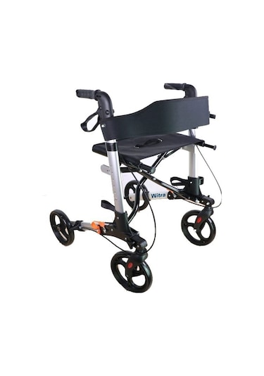 Ithal Lüks Frenli Yürüteç Aluminyum Tekerlekli Rolatör Yürüteç Rollatör