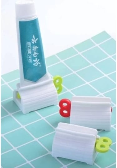 Çevirmeli Diş Macun Sıkacağı 1 Adet Çok Renkli