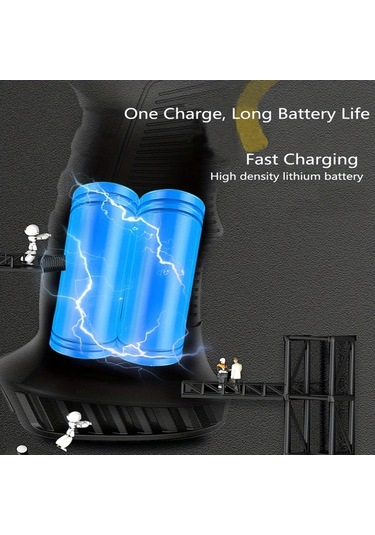 Xuweiwei 120w Siyah Kablosuz Şarj Edilebilir Lastik Şişirici Usb Taşınabilir Hava Kompresörü 150 Psı Dijital Göstergeli Abs 18650 Pil