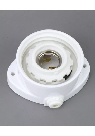 Generica Nemli Buhar Odası İçin Su Geçirmez Tavan Armatürü E27 254421514 Beyaz