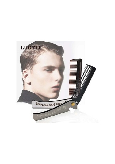 Qingmipy "çok Amaçlı Katlanır Paslanmaz Çelik Erkek Tarağı - Şişe Açacağı Fonksiyonlu"