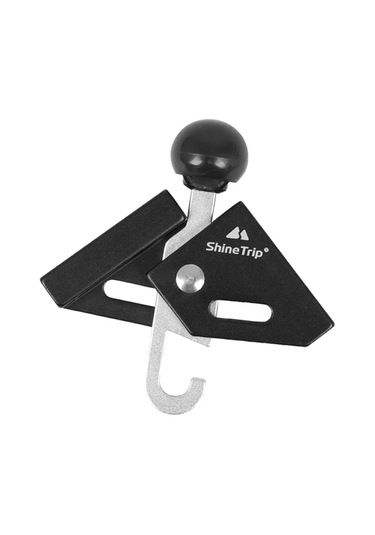 Suntek Muşamba Direği Uç Kapağı Gölgelik Çadır Desteği Siyah