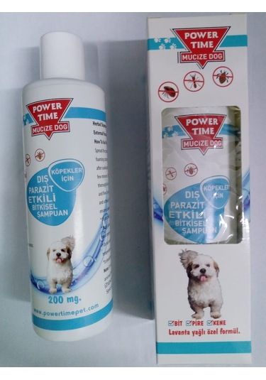 Power Time Mucize Dog Dış Parazit Etkili Köpek Şampuanı 200 ML