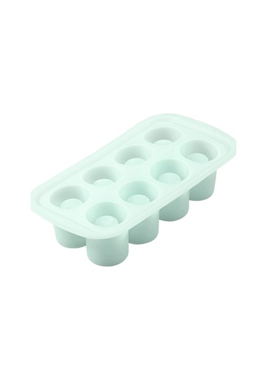 Valletta Linda 8 Bölmeli Silikon Bardak Buz Kalıbı Dondurma Çok Renkli