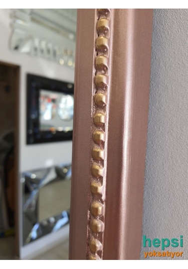 Matmazel Model Rose Gold Altın Renk Varaklı Boy Aynası