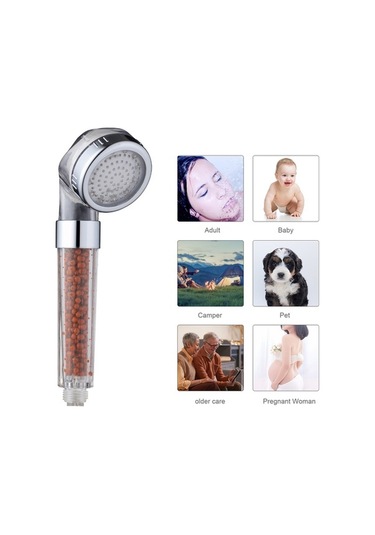 Ulzyvf Renk Değiştiren Led Filtreli Duş Başlığı - Su Tasarruflu & Klor Temizleyici Diğer Diğer