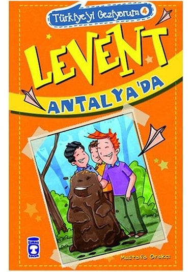Levent Türkiyeyi Geziyorum 4 Set  - 5 Kitap Takım - Mustafa Orakçı - Timaş Çocuk