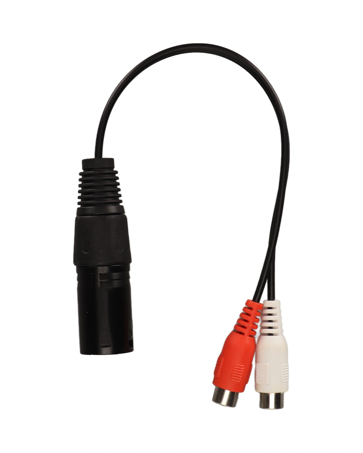 Shineyee Xlr Erkekden 2 Rca Dişiye Y Bölücü Kablosu - Gürültü Engelleme, 24k Altın Kaplama, Mikser Ve Amfi İçin Ses Aktarımı