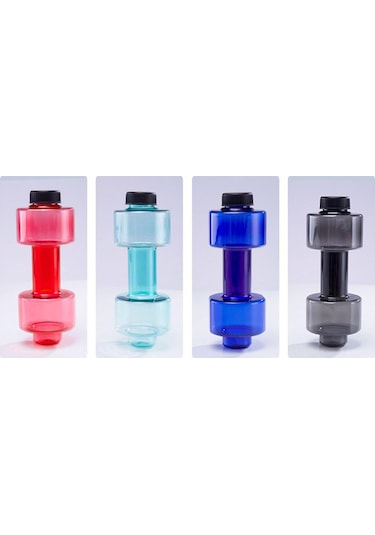 Dolıty Fitness Halter Ağırlığı Güçlü Su İçecekleri Şişesi 550ml-kırmızı