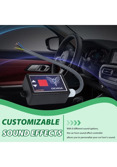 Artfulabode Ünitesi, Ses Korna Kontrol Hoparlörü, Kamyon/gemi Araçları İçin Elektrikli Cihaz, 12-24v Xd