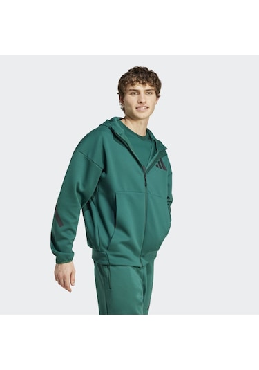 Adidas Jf6539 M Z.n.e. Fz Erkek Tracktop Yeşil