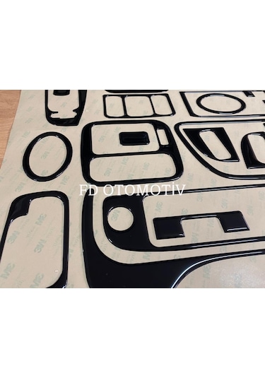 Honda Civic IES 1995-2001 Maun Kaplama Seti Piano Black Renk