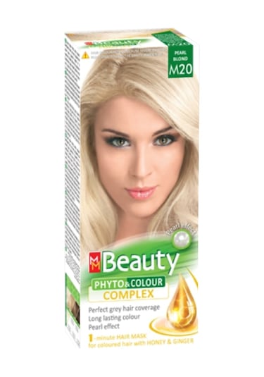 Mm Beauty Bitkisel Saç Boyası Küllü Sarı M20