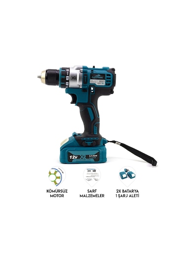 Dawreek 10 MM Çelik Mandren Vidalama MK3P