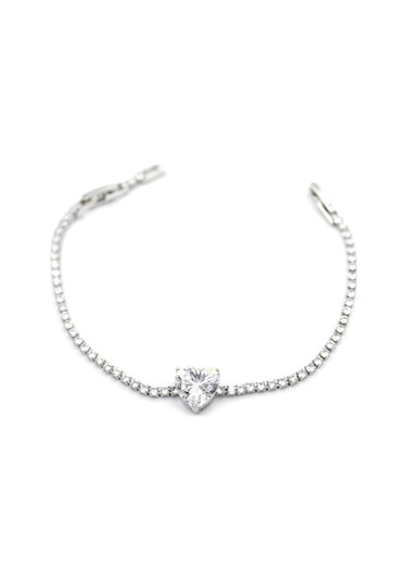 Xuping Vip Bileklik - Gümüş Çok Renkli