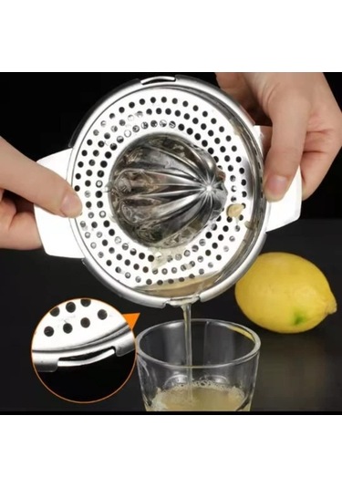 Jialan Taşınabilir 304 Paslanmaz Çelik Portakal Ve Limon Manuel Jl Gümüş