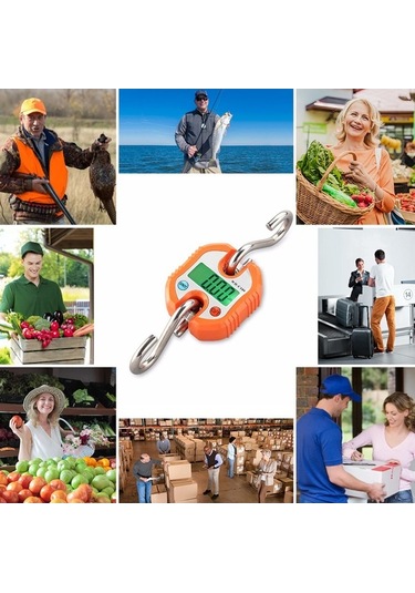 Pazly Taşınabilir Tartı Lcd Kullanım Kapasiteli Ekranlı, Dijital Çok Askılı Amaçlı 150kg - Vz