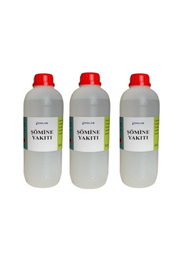 Edlab Şömine Yakıtı 3 Litre Kokusuz