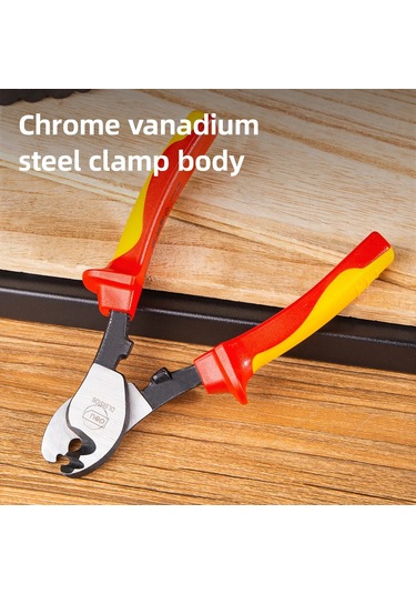 Deli 6 İnç Tel Pense Keskin Büyük Açılış Sıyırma Pensesi Endüstriyel Sınıf Emek Diagonal Pliers 6