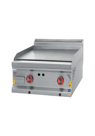 Karacasan Endüstriyel 900 Seri Set Üstü 80 Cm Lpg Tüplü Yarı Kanallı Izgara