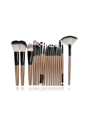 Dianziye 18 Parça Makyaj Fırça Seti - Yumuşak Sentetik Tüylü, Profesyonel Ve Kişisel Kullanım, Seyahat Ve Günlük Uyumlu, 7 Farklı Model 1 -7 1.4 M