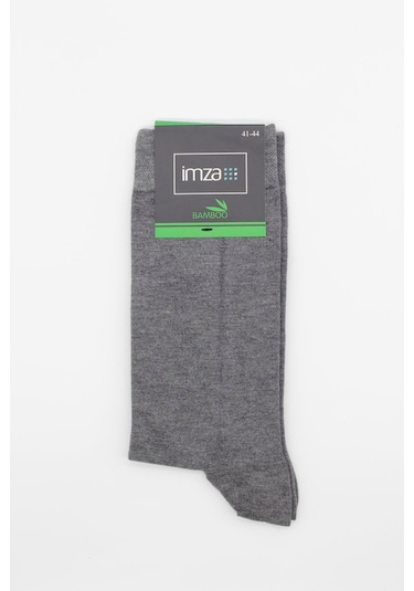 Gri Bambu Düz Çorap 1060245100 Gri