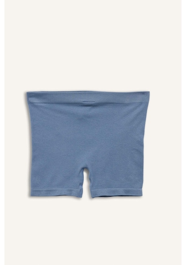 Defacto Dikişsiz Seamless 2li Boxer Kız Çocuk H1072a826spbe746 Mavi-be746