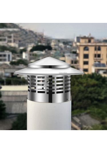 Suntek Yuvarlak Baca Kapağı Ev Yağmur Geçirmez Egzoz