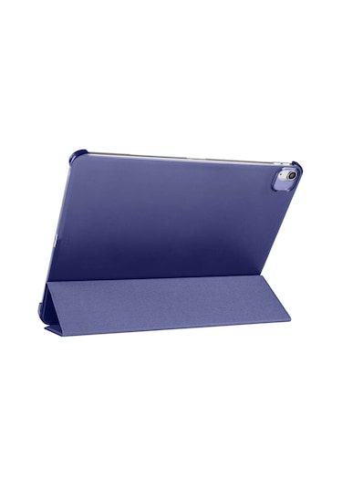 Kilifone - İpad Air 11 2025 M3 Uyumlu - Tablet Kılıfı Smart Cover Kalem Bölmeli Standlı 1-1 Kılıf - Siyah - T36467 Kılıf