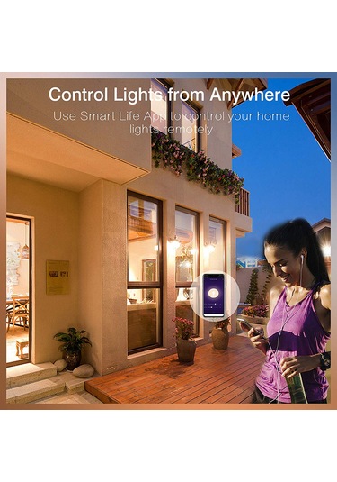 Skycity Tuya Wifi Akıllı Mum Ampülü E14 5w Rgb+cw, Ses Ve Uzak Kumanda, Zamanlama, Işıklık Ayarı, Alexa & Google Home Desteği 1 Adet