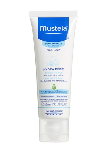 Mustela Hydra Bebe Organik Avokadolu Bebek Yüz Kremi - 40ML