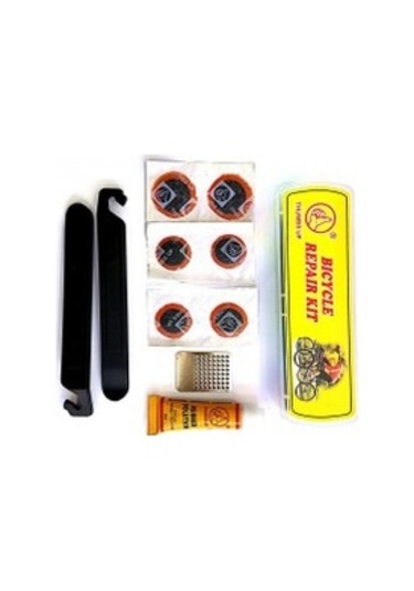 Thumps Up Bisiklet Lastik Tamir Yama Seti Levyeli Açık Füme - Füme - Kahverengi