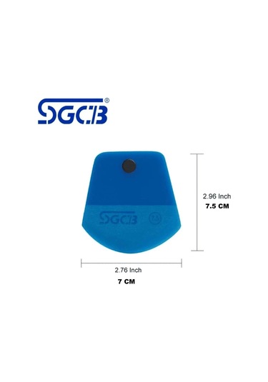 Sgcb Oval Şekilli Avuç İçi Mıknatıslı Tpu Ragle 7 Cm P P F - Folyo - Cam Filmi Çekme Aparatı Çekçek Diğer