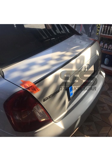 Sts Oto Aksesuar Hyundai Accent Era Bagaj Üstü Spoiler Bagaj Çıtası Piano Black