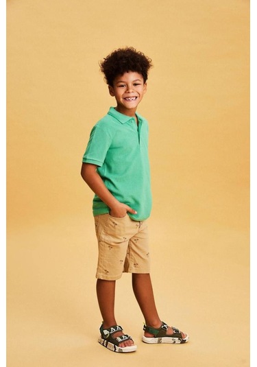 Vicco Tape 332.f25y.206 Anatomik Taban Erkek Çocuk Sandalet Haki 31-36