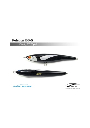 Jack Fin Pelagus 165 S Sahte Yem Black Alu Gill