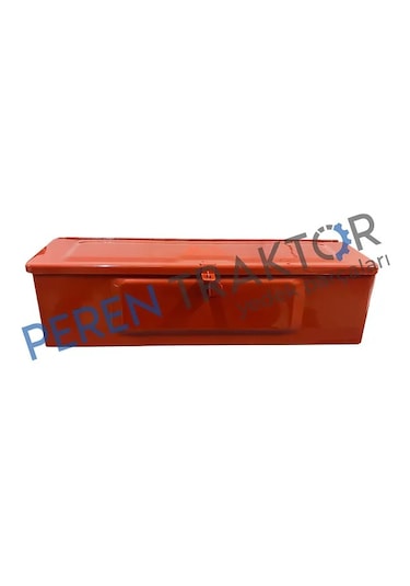 Metal Takım Sandığı Kiremit Rengi Arkası Somunlu